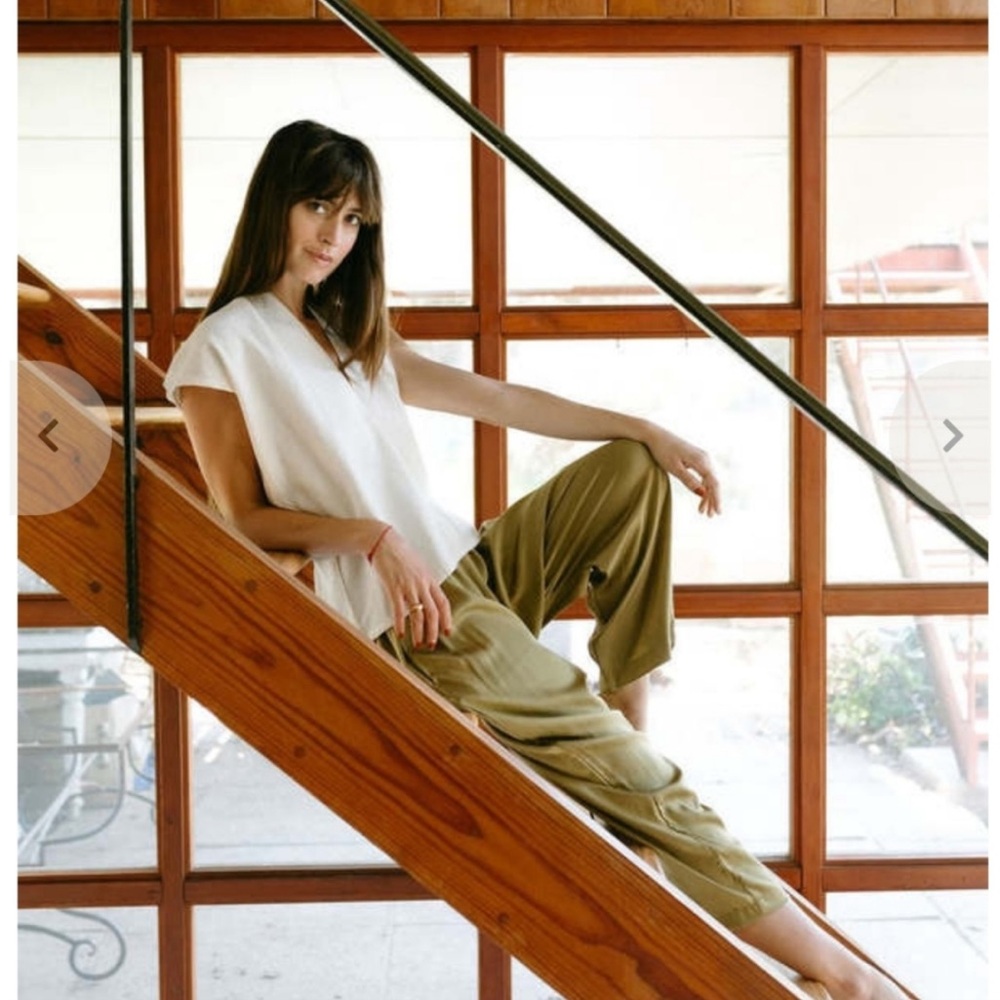 The cult favorite Kusama Pant in Silk Charmeuse